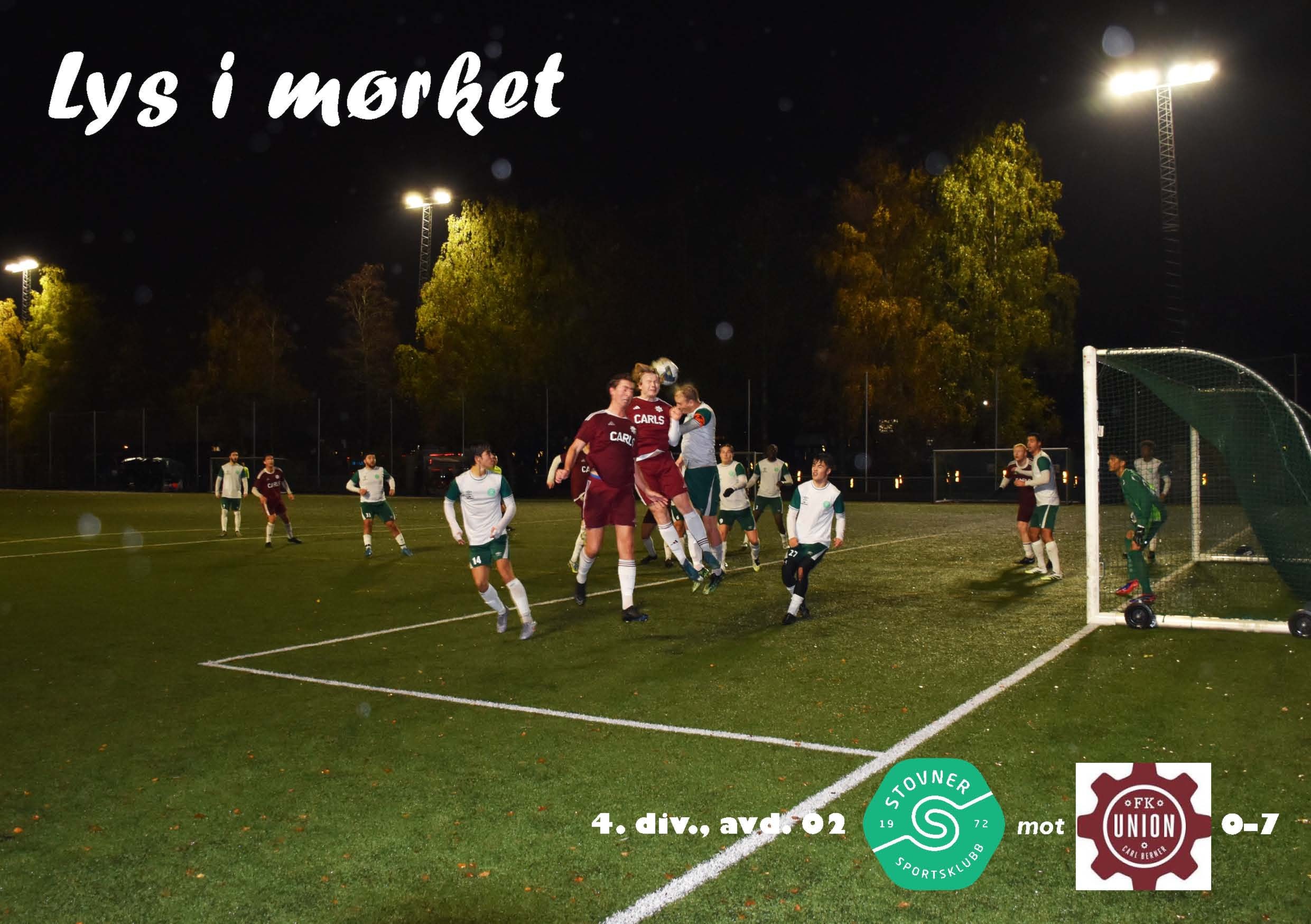 FK Union Carl Berner var siste hjemmemotstander i 2025